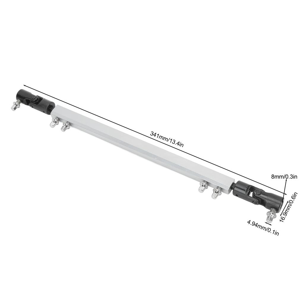 Double Drive Shaft Pedal Link Bar Replacement Professional Metal Driveshaft Connecting Rod