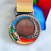 Colorful Star Smooth Medal Ribbon Various Games Gold Silver Copper Medals