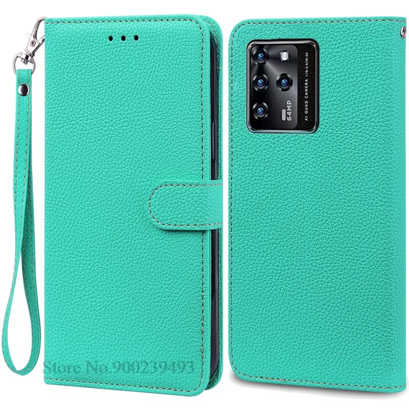 Для ZTE Blade V30 Чехол кожаный флип-кошелек Чехол для ZTE Blade V30 Чехол-книжка Чехол для ZTE Blade V30 Чехол для телефона Fundas