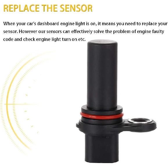 OCPTY Crankshaft Position Sensor 5033307AA Fit for 2008-2014 for Dodge Avenger, 2007-2012 for Dodge Caliber, 2009-2016 for Dodge Journey, 2007-2016