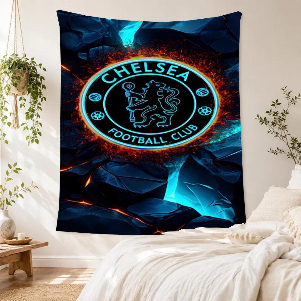 Chelsea Fc Football Player Wall Tapestry Retro Boho Perfect For Dorm Wall Living Room Balcony Four Seasons Boho Decor Gift For Birthday