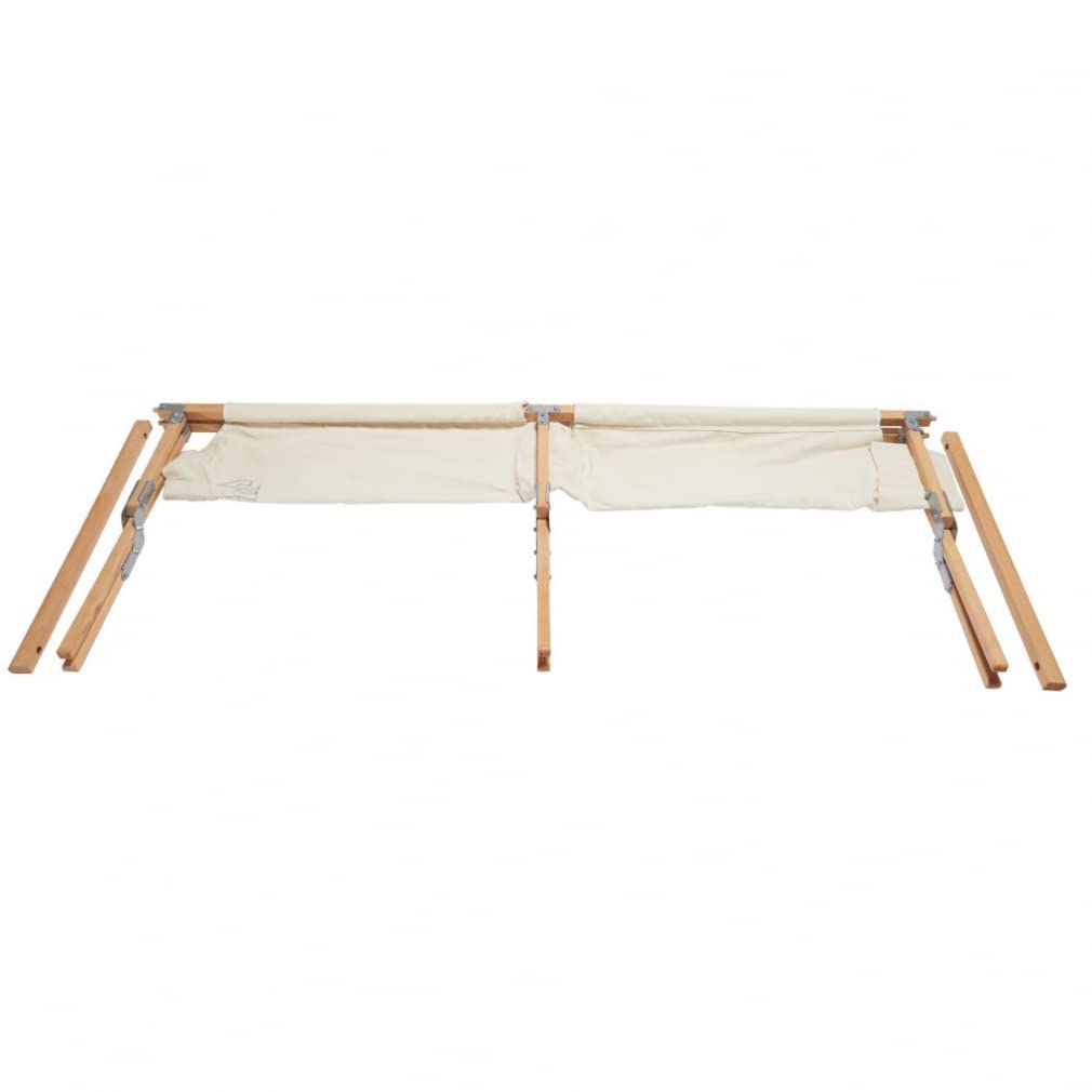 NORDISK Уличная складная кровать Rold Деревянная кровать 191 x 65 x 40 см Японская 149019 [Оригинальный продукт]