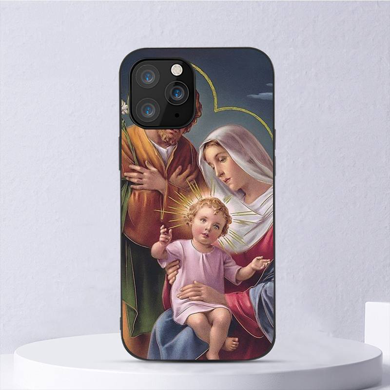 Чехол для телефона «Религиозная Мария и Иисус» для Iphone 11 12 Mini 13 14 Pro Xs Max X 8 7 6s Plus 5 Se Xr Shell