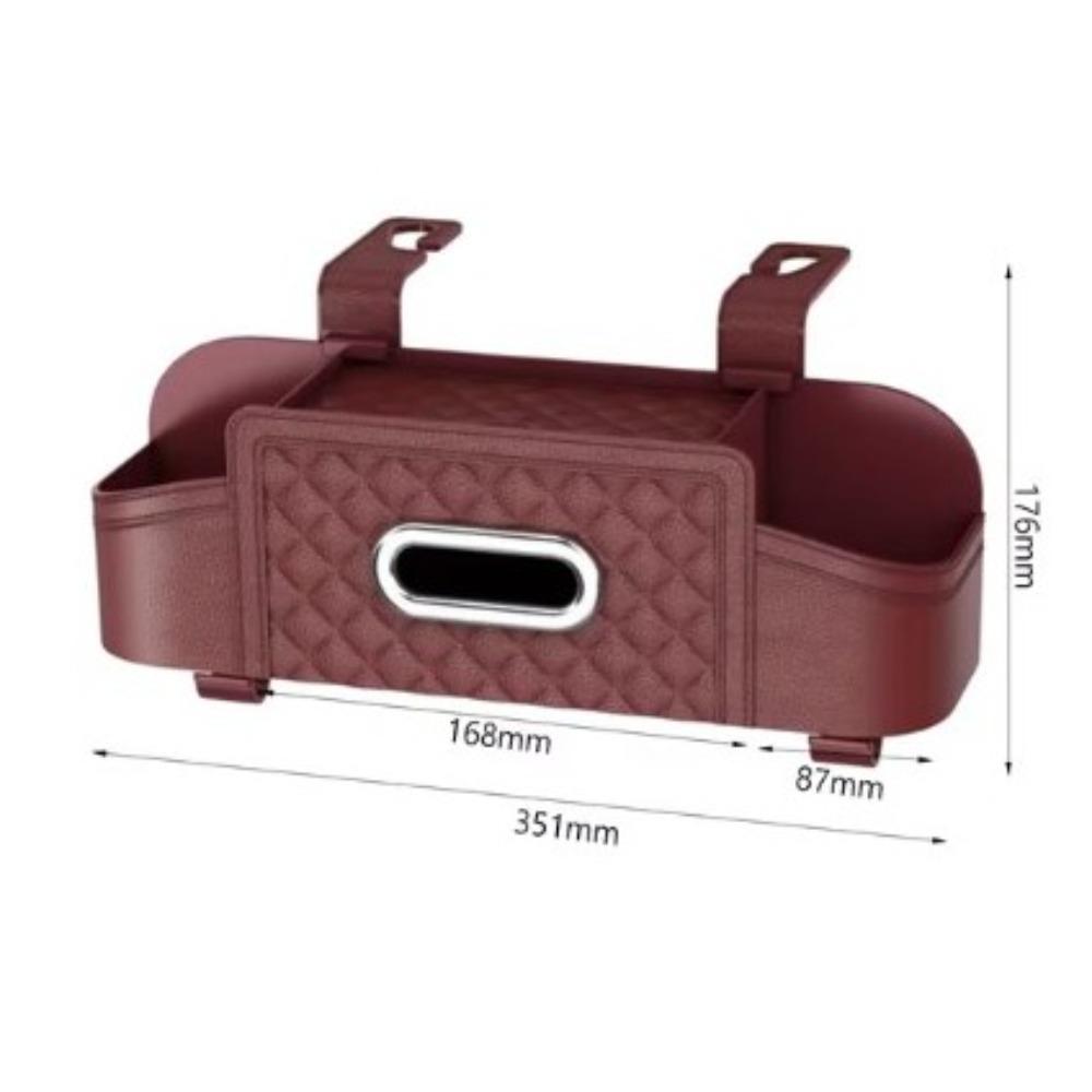 Universal Car Rear Seat Organizer Multifunctional Auto Backseat Tissue Holder Car Organizer