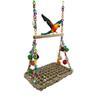 Boredom Bite Resistant Hanging Bird Toy Parrot Climbing Net Pet Hammock Bird Perch Parrot Swing Toy