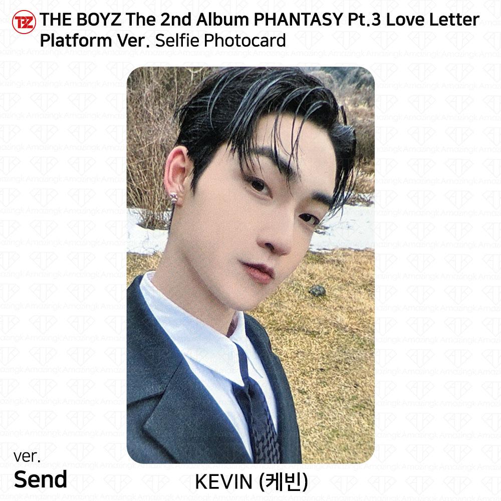 THE BOYZ Phantasy Pt.3 Платформа для любовных писем, версия QR Селфи, официальная фотокарточка