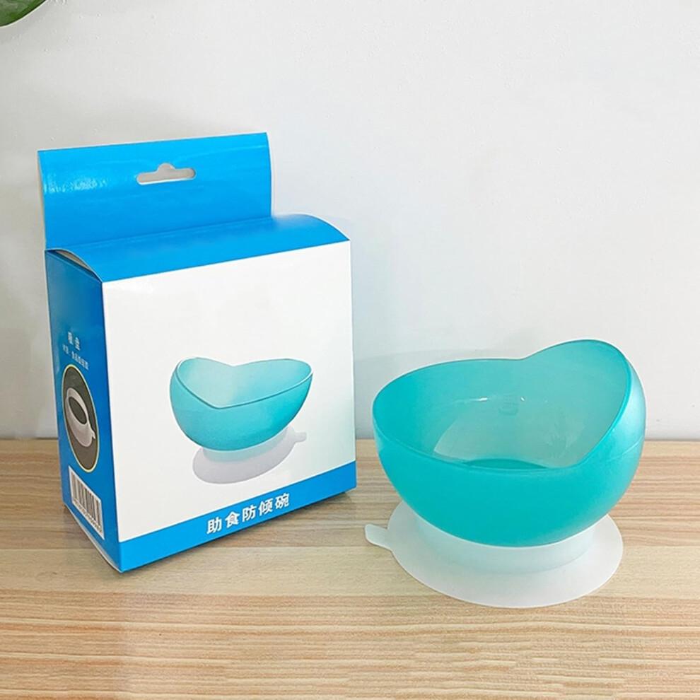 Adaptive Bowls with Non-Slip Suction Base for Self-Feeding, Microwave Safe Scooper Plates for Kids and Adults