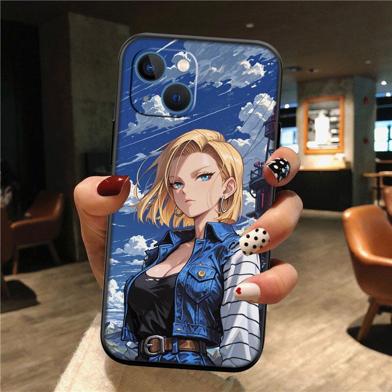 TR3 Anime Dragon Ball New High-End Shell Phone Case for iPhone 16 15 14 13 12 Pro Max Plus Mini