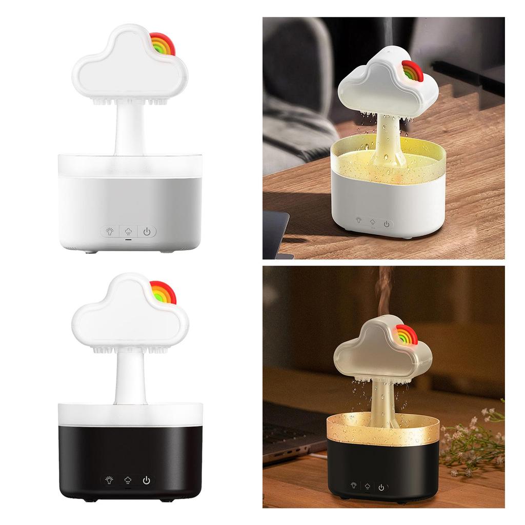 Ночной увлажнитель воздуха Диффузор с эфирными маслами Диффузор с каплями дождя