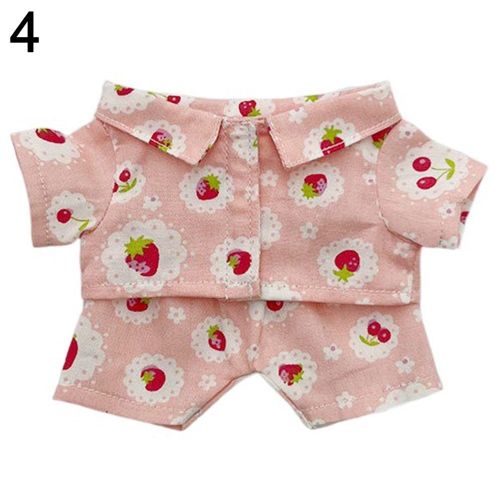 Outfit Cotton Stuffed Mini Clothes Doll Shirt 20cm Doll Clothes Doll Undercoat Firut Sleep Clothes