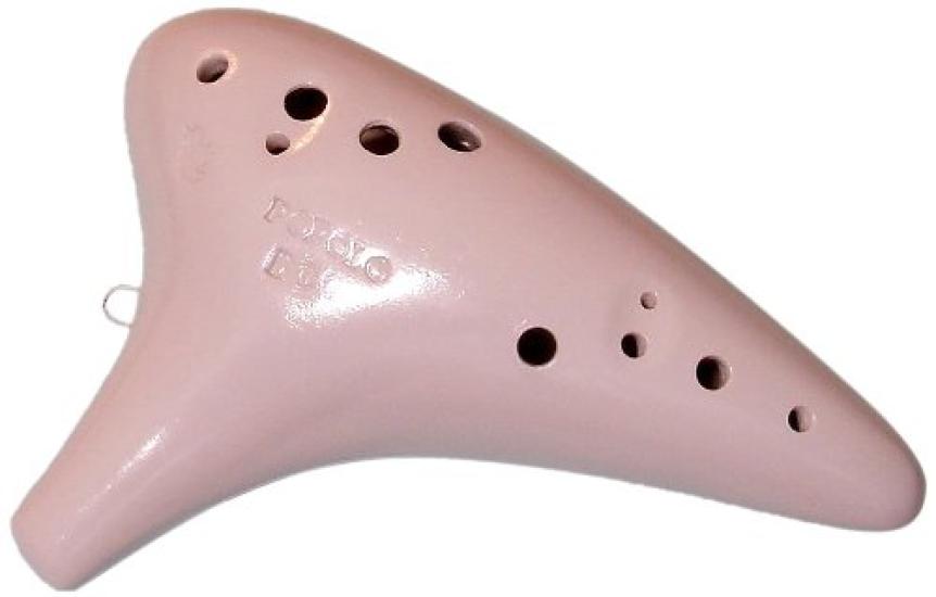 POPOLO Ocarina Pink S-BC (Bass C)