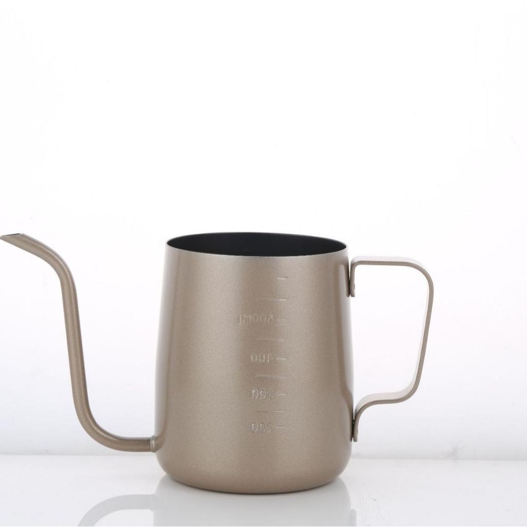 Bronze Court Hand Pouring Coffee Pot Hand Made Coffee Maker Narrow-Mouth Pot Narrow Mouth Pot450CC650C 900CC