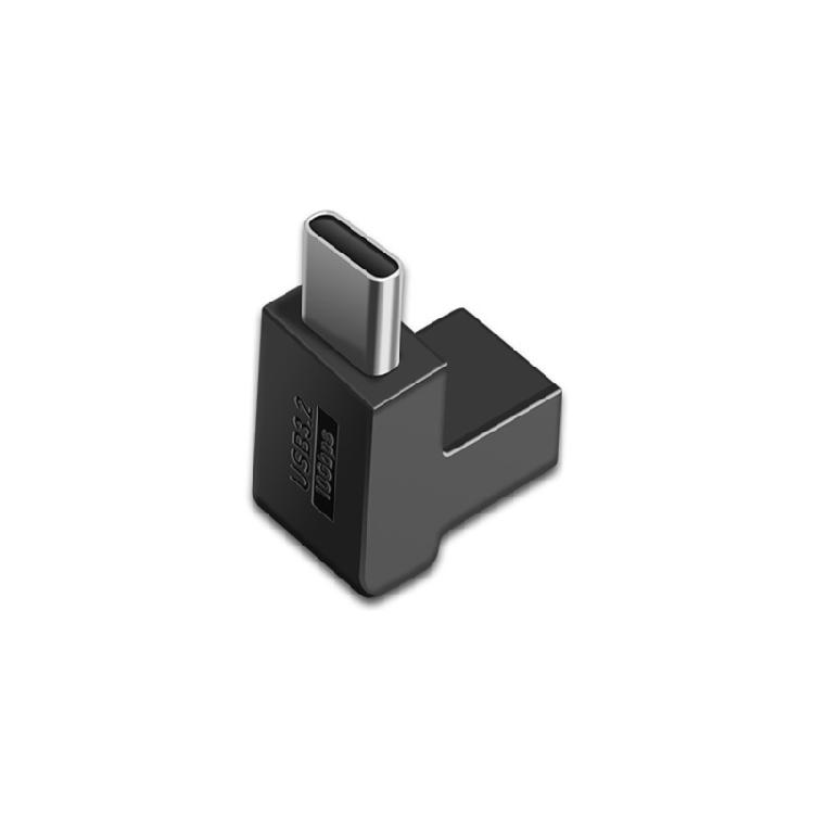 Экономичные USB Type-C коннекторы под углом 90°, защита от помех, адаптер для быстрой зарядки 10 Гбит/с для рабочей среды