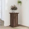 VidaXL Plant Stand Brown Oak 33x33x60 Cm Engineered Wood 852966