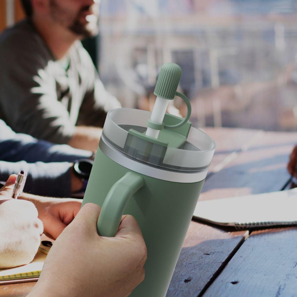 Silicone Straw Topper Reusable Straw Tips Cover 8-12MM Universal Straw Cover Cap for Stanley Cup