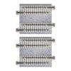 KATO N Gauge Double Track Straight Rails 62mm 2 Pieces Model Train Accessories