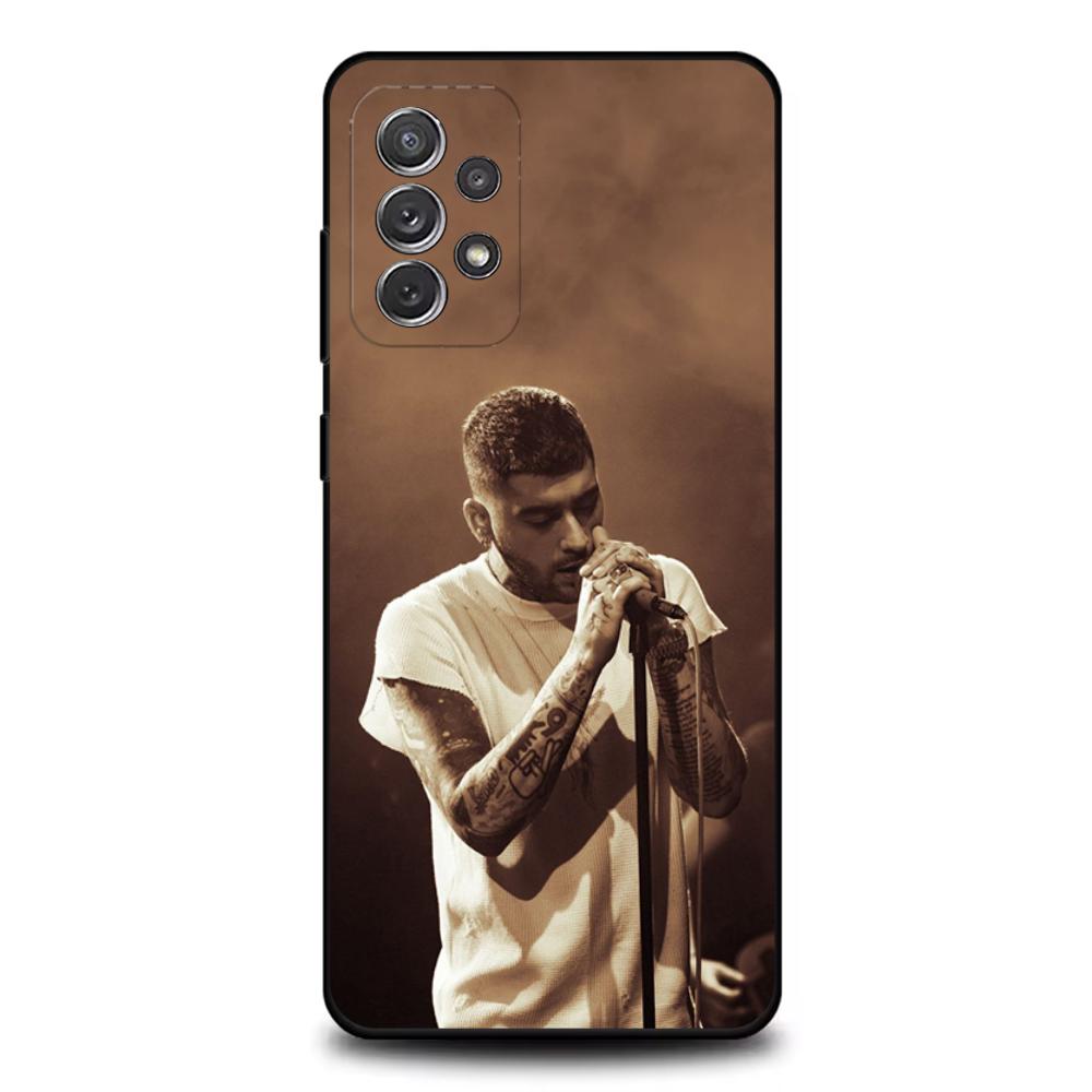 Чехол для телефона певца Зейна Малика для Samsung S25, S24, S21, S22, S23, S30, Ultra, S20, Plus, Fe, Lite, Note, 10, 9, 5G Черный чехол