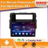 Android Car Video 2di For Nissan Primastar J4 For Opel Vivaro X83 For Renault Trafic 2 Stereo Radio Player Navigation Carplay BT