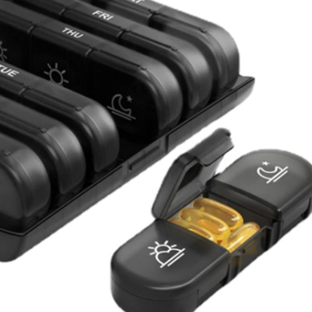 Еженедельный органайзер для лекарств 3 раза в день, большой, на 7 дней, ежедневный планировщик лекарств, контейнер, кейс 21