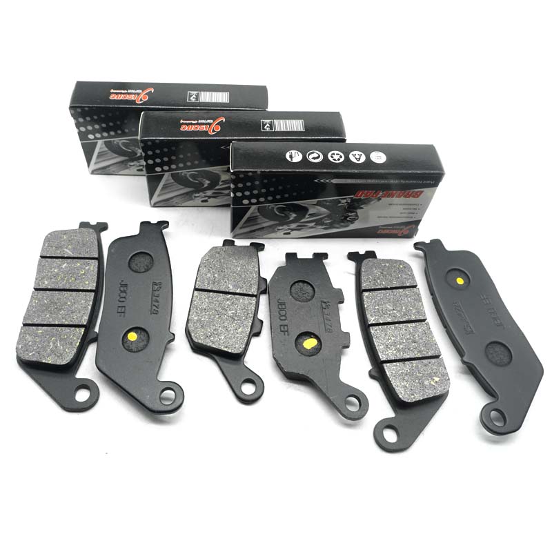 Комплекты передних и задних тормозных колодок для мотоциклов KAWASAKI ER650 Z650 2018 EX650 KHF Ninja 650 ABS 2017