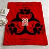 movie 2-28 Years Later-r Throw Warm Soft Flannel Blanket, Multi-use for Sofa Bed Camping Travel Nap