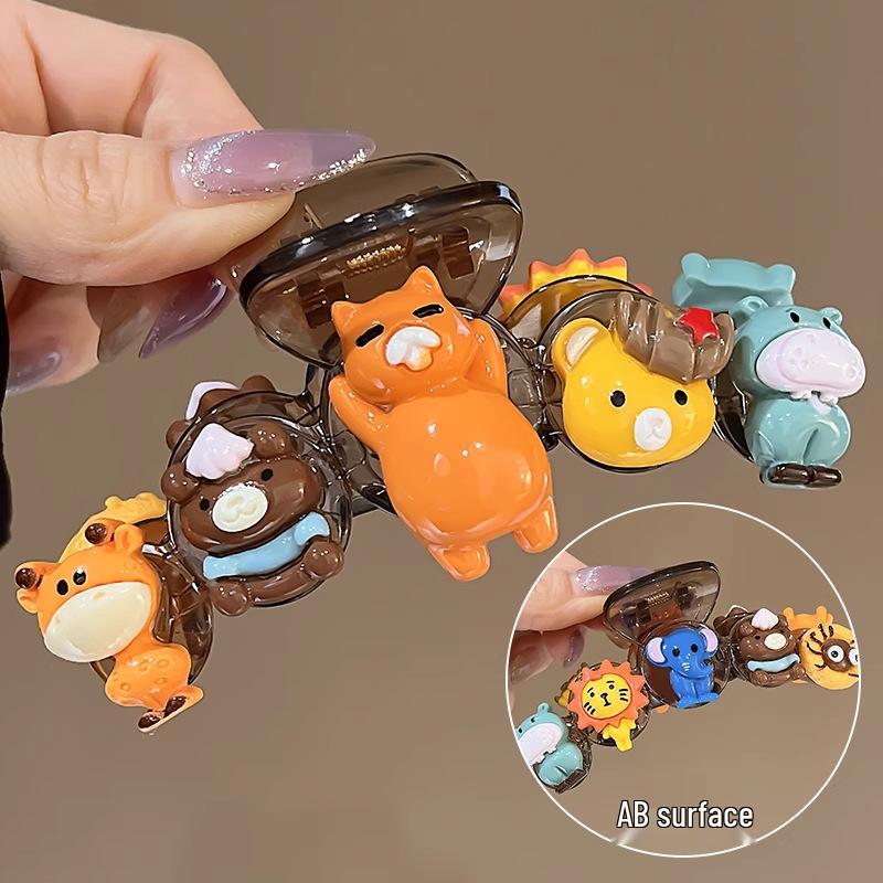 Заколка для волос в корейском стиле с бантом в горошек - Элегантная и универсальная