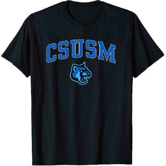 Cal State San Marcos Cougars Arch Over Officially Licensed T-Shirt