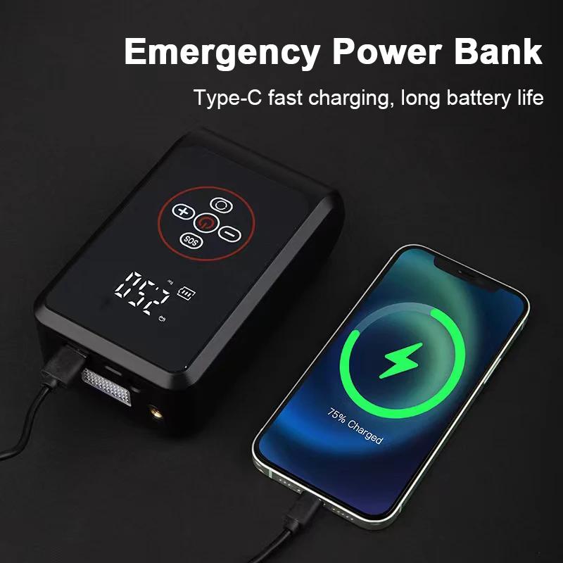 New Intelligent Electric Fast Charging Portable Air Pump Suitable for Motorcycles, Bicycles, Boats, Cars, Digital Screen Display Car Air Compressor