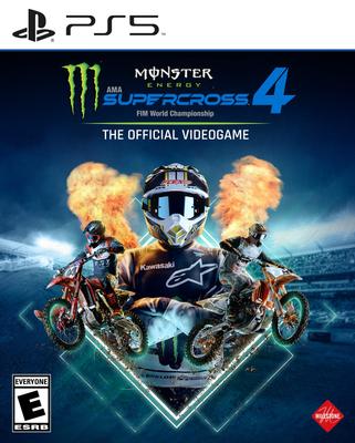 Monster Energy Supercross 4 Север PS5 (Импортная версия Америка) -