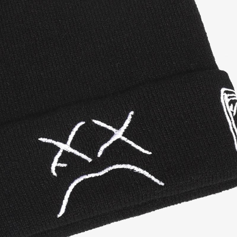 Простая забавная грустная рожица Теплые уши для защиты Вязаная шапка Индивидуальность Уличный тренд Универсальная для мужчин женщин