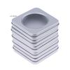 1/5Pcs Press On Nail Storage Boxes Storage Case Tin Box Windowed Fake Nail Organizer Container For Nails Display Salon Supplies