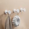 5pcs Elegant Decorative Door Hook Set Capacity Portable Accessory for Loofah Robe Coat Hat Key In Bathroom Or Shower