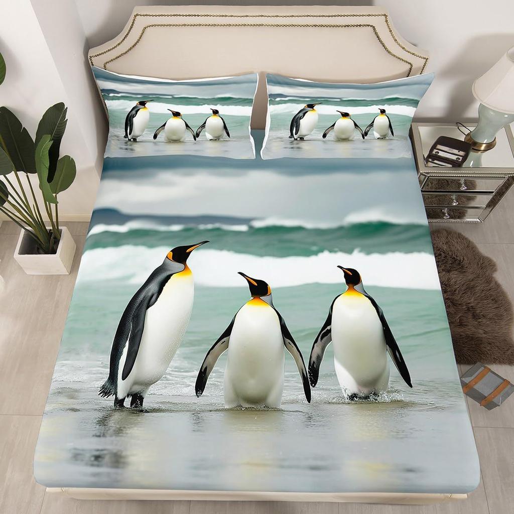 Животное Собака Узор Матрас Комплект из трех предметов Цифровая печать Матрас Постельное белье Взрослые Дети