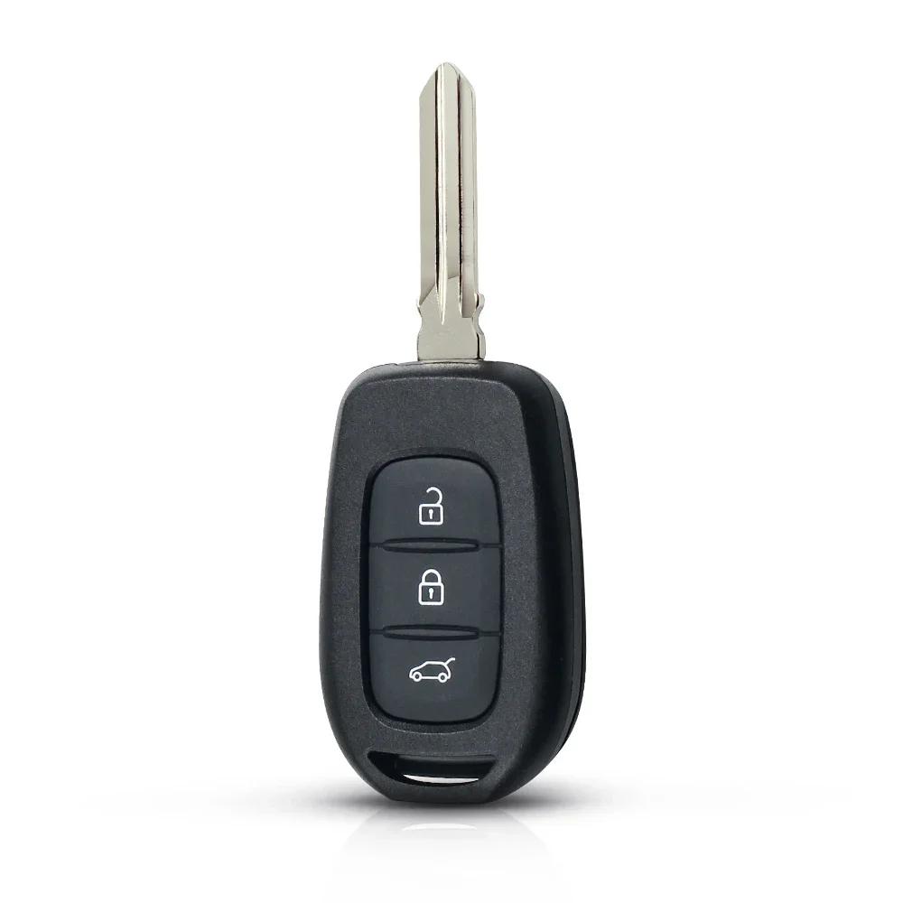 Корпус для дистанционного ключа автомобиля Renault Duster Sandero Logan Clio Captur Laguna Scenic Брелок 2/3 кнопки Замена ключа