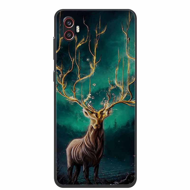 Flower Case For Samsung Galaxy Xcover6 Pro TPU Soft Silicone Back Cover For Samsung Galaxy Xcover Pro 2 Shell Xcover 6 Pro Funda