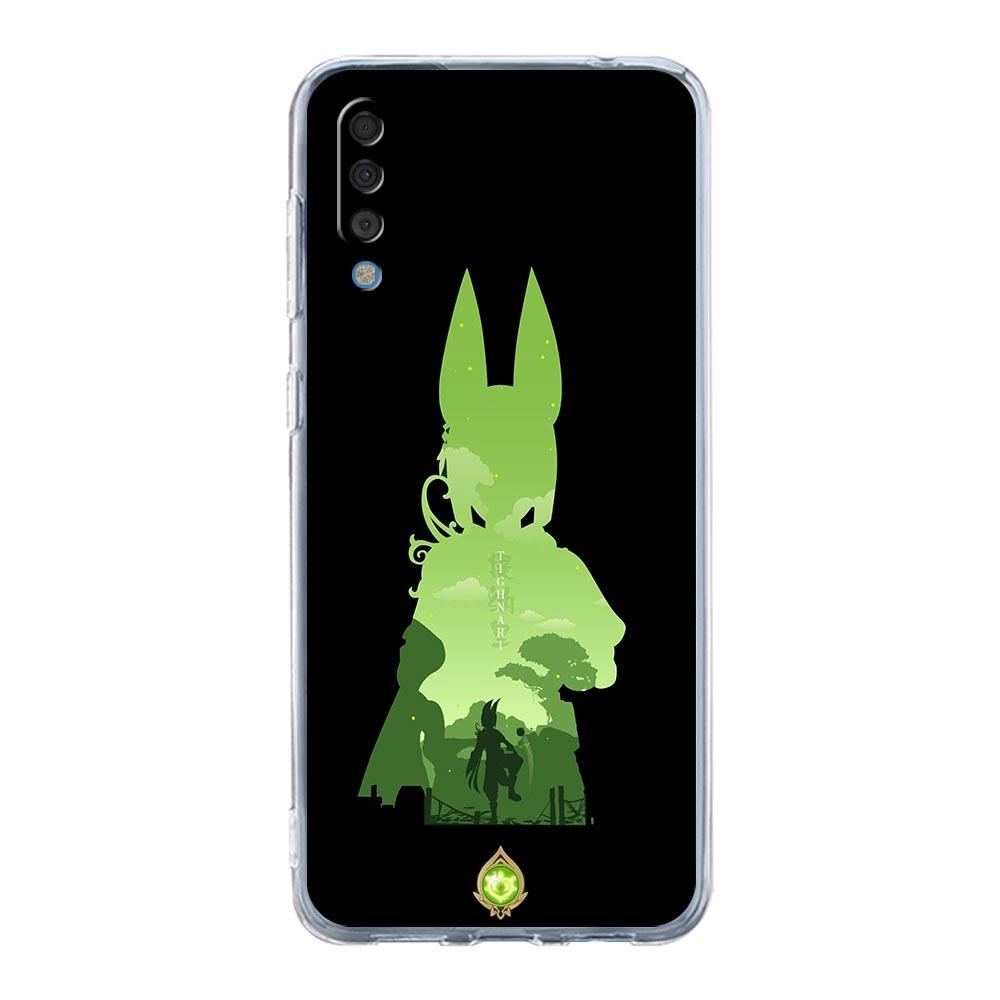 Чехол для игры Genshin Impact Tighnari для Samsung Galaxy A14 A50 A70 A30 A40 A20E A10S A20S A02S A04S A12 A22 A32 A34 A42 A52 5G A54