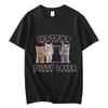 Funny CerTified Pussy Lover Meme Cat Graphic T Shirts Unisex Fashion Kawaii T-shirt Street Casual Vintage T-shirts 50614