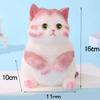 Cartoon Simulation Cat Squeeze Toys Slow Rebound Cat Fidget Toy Big Cat Doll Squeeze Toy  Adults