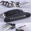 16 In 1 Multifunction Folding MTB Road Bike Repair Tool Wrench Screwdriver Kit