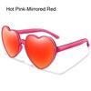 Очки для вечеринок UV400 Защита Clout Goggle Солнцезащитные очки в форме сердца Солнцезащитные очки в форме сердца для женщин