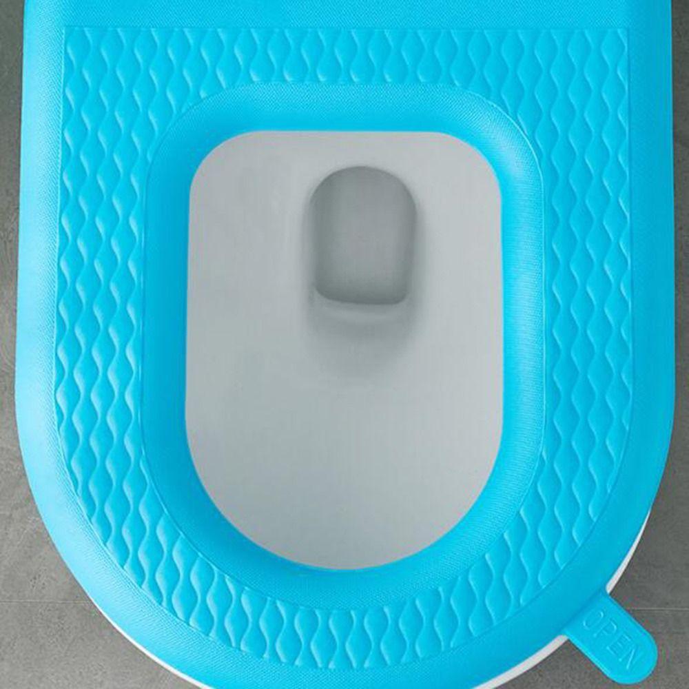Household Silicone Reusable Toilet Cover Bathroom Accessories Toilet Seat Cushion Toilet Seat Pad