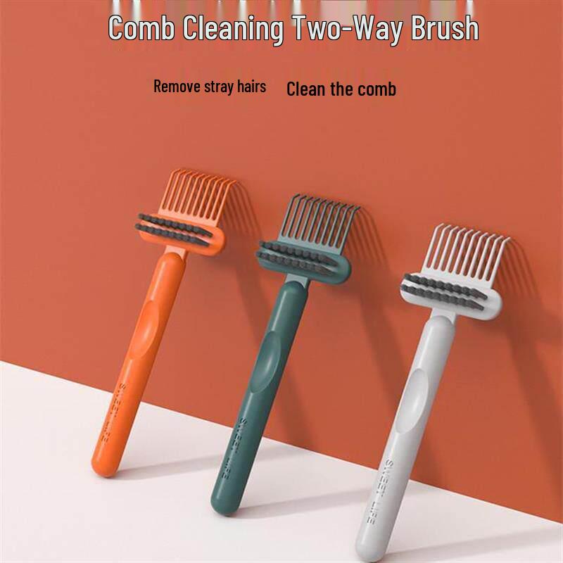 Hollow Air Cushion Comb & Curling Massage Brush Cleaning Tool