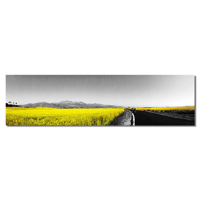 Природный пейзаж, городской пейзаж, черный, красный, поезд, холст, картина, настенные художественные фотографии, постеры и принты для гостиной, спальни, домашний декор, без рамки