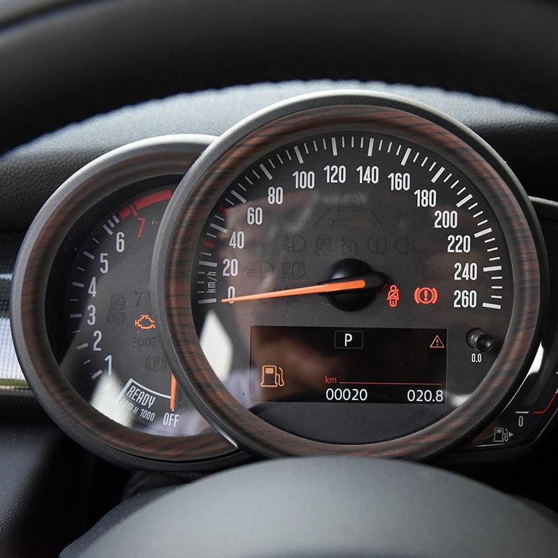 Накладка-декорация тахометра для MINI Cooper S F54 F55 F56 F60 Countryman, накладка-рамка панели приборов, отделка, автомобильные аксессуары