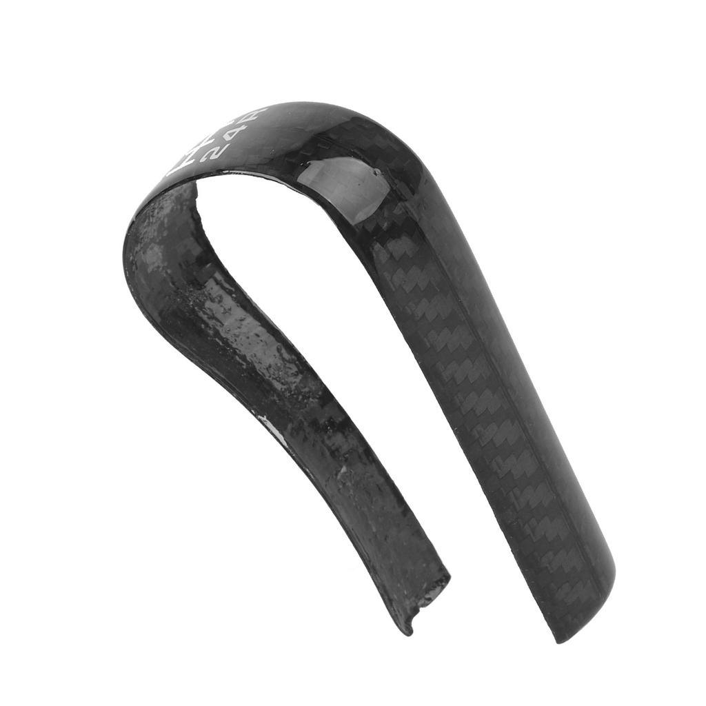 5 Speed Gear Shift Knob Cover Carbon Fiber Decorative Fashionable Shifter Handball Trim for GTR R34