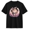 Angewomon T-Shirt for Men  Casual Pure Cotton Tee Shirt Round Neck Short Sleeve T Shirts 6XL Tops