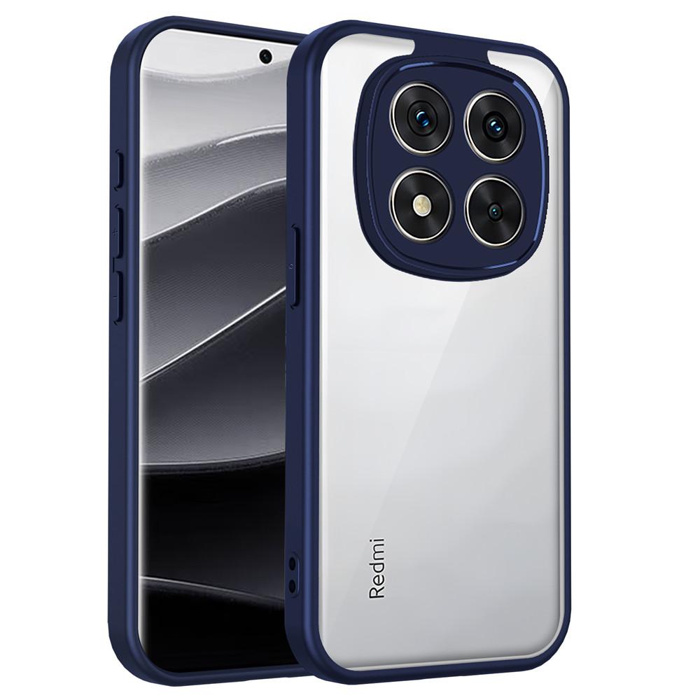 Противоударный чехол POCO X7 Armor для Xiaomi POCO X7 X6 X5 X3 F7 F6 M6 M7 Pro C65 C75 15 Роскошный Матовый Акриловый Прозрачный Твердый Чехол