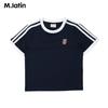 M.Latin Girls' Color-block Short Sleeve T-shirt