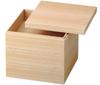 Recreational Bento Box Made In 3 Hybrid Paulownia Wood Freezer X X J-kitchens (Bento Box) Japan, Tiers, 6.5 Dimensions, Paper, Grain, Safe, 20.2cm