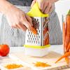 4 Sided Food Chopper Multifuntional Vegetable Slicer Potato Grater Vegetable Grater for Perfectly Cut Vegetables